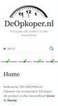 Mobile Screenshot of deopkoper.nl